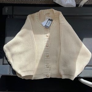 BNWT misha & puff women’s M/L fisherman cardigan